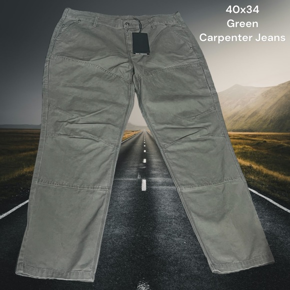 Harley-Davidson Other - Harley-Davidson 40x34, Green, Carpenter Pants. M34